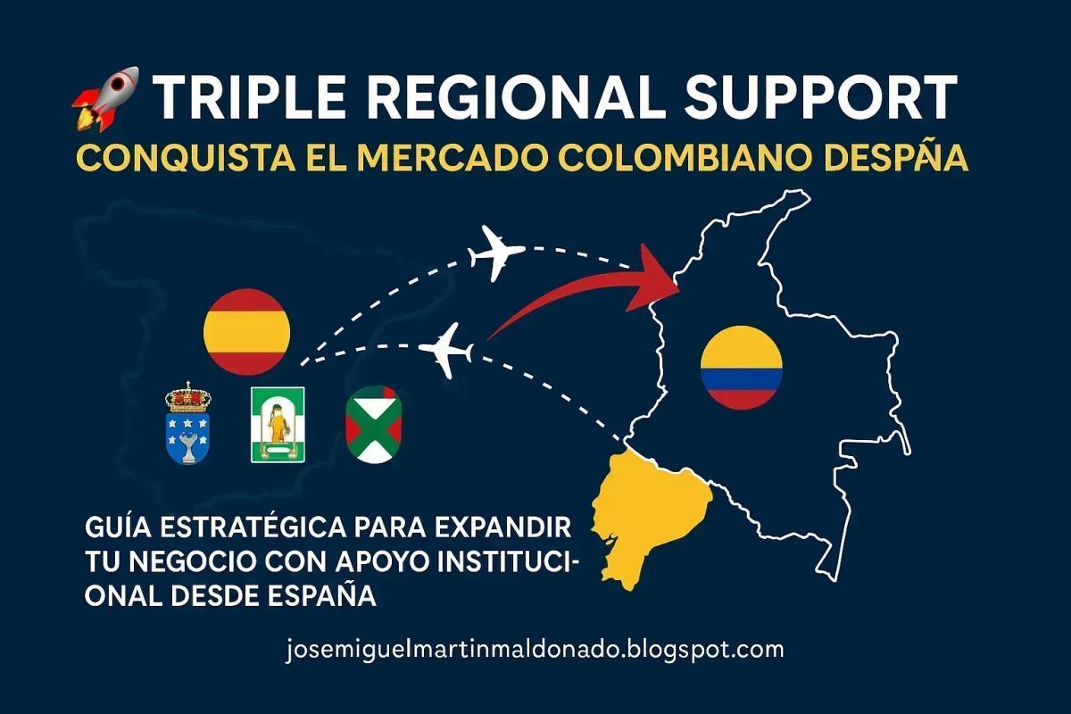 🚀 Triple Impulso Autonómico: La Guía Definitiva Para Conquistar el Mercado Colombiano Desde España